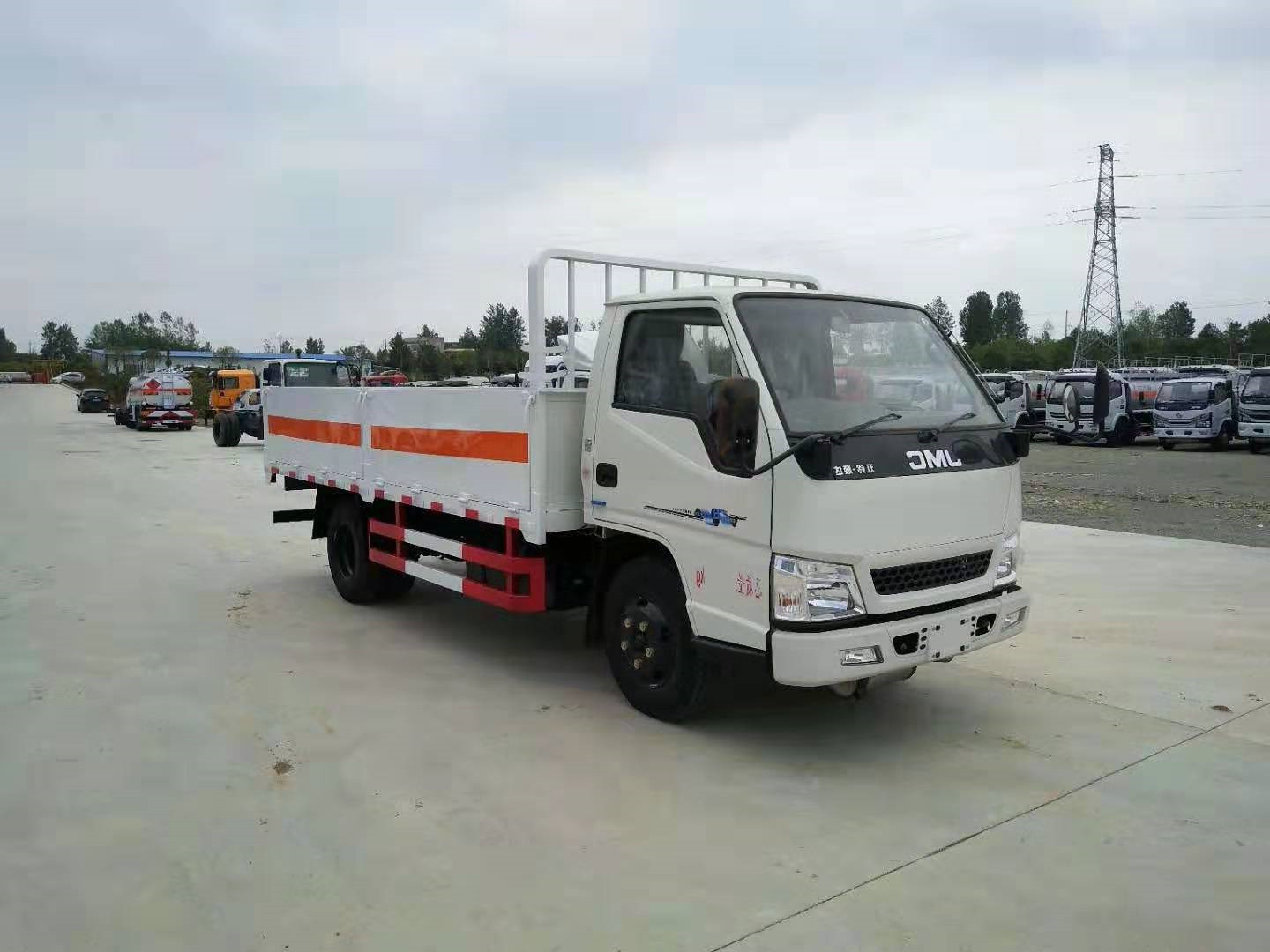 江鈴4.1米貨廂氣瓶運輸車 江鈴4.1米貨廂氣瓶運輸車