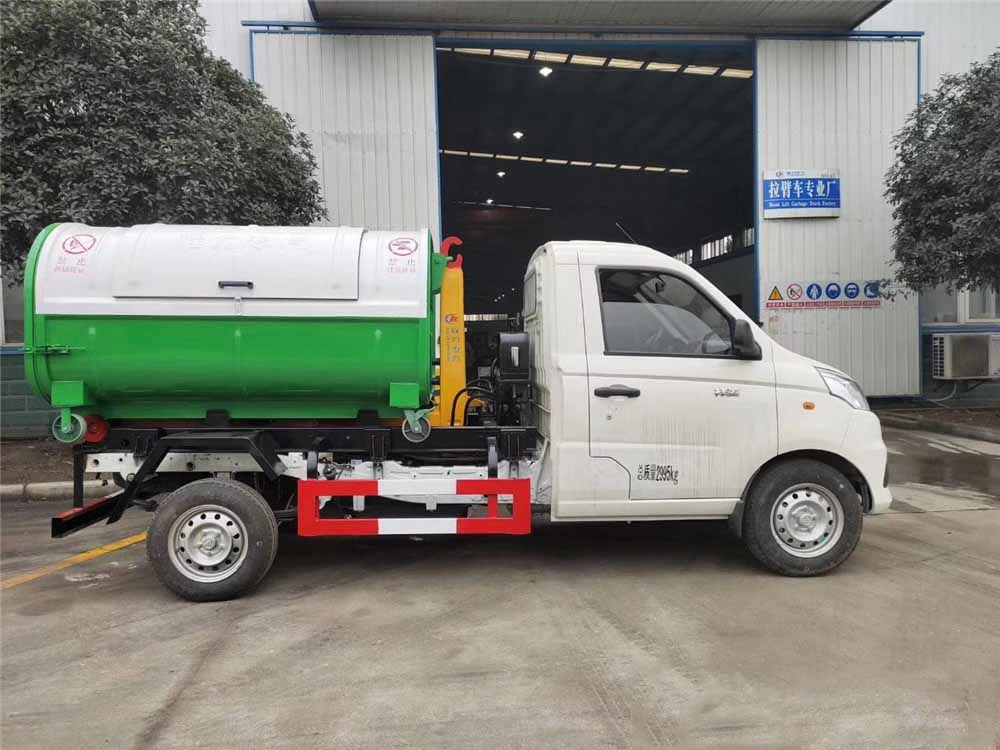 國六3方 藍牌福田祥菱 勾臂垃圾車 國六3方 藍牌福田祥菱 勾臂垃圾車