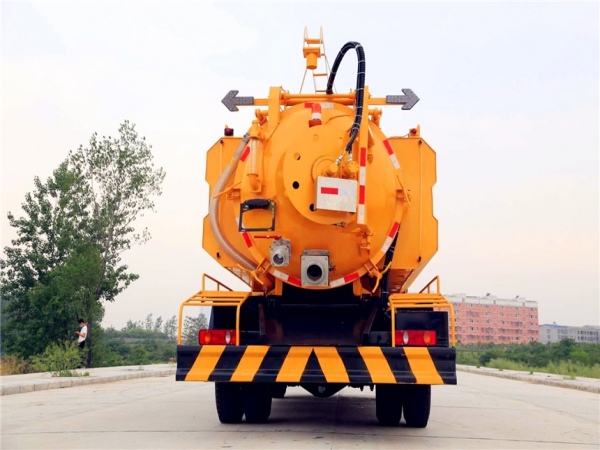 東風天錦15方清洗吸污車 東風天錦15方清洗吸污車