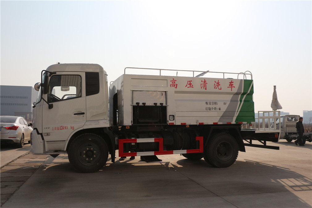 國六東風天錦清洗吸污車 國六東風天錦清洗吸污車