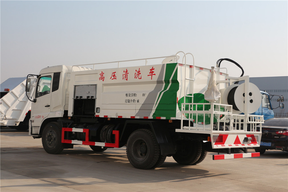 國六東風天錦清洗吸污車 國六東風天錦清洗吸污車