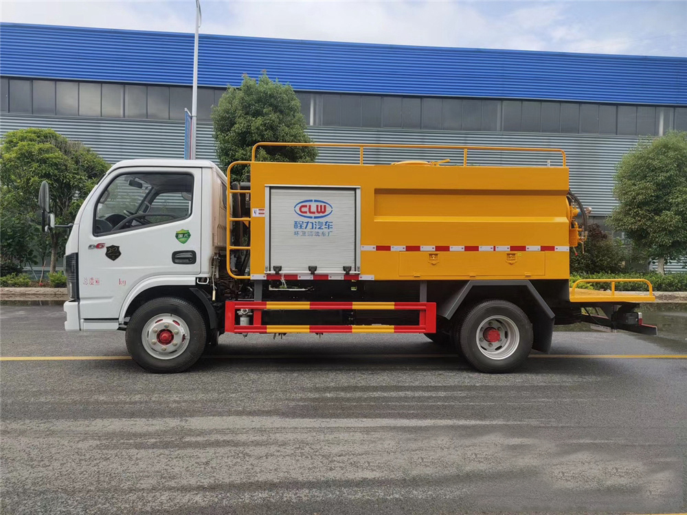 國六4立方 藍牌東風D6管道清洗車 國六4立方 藍牌東風D6管道清洗車